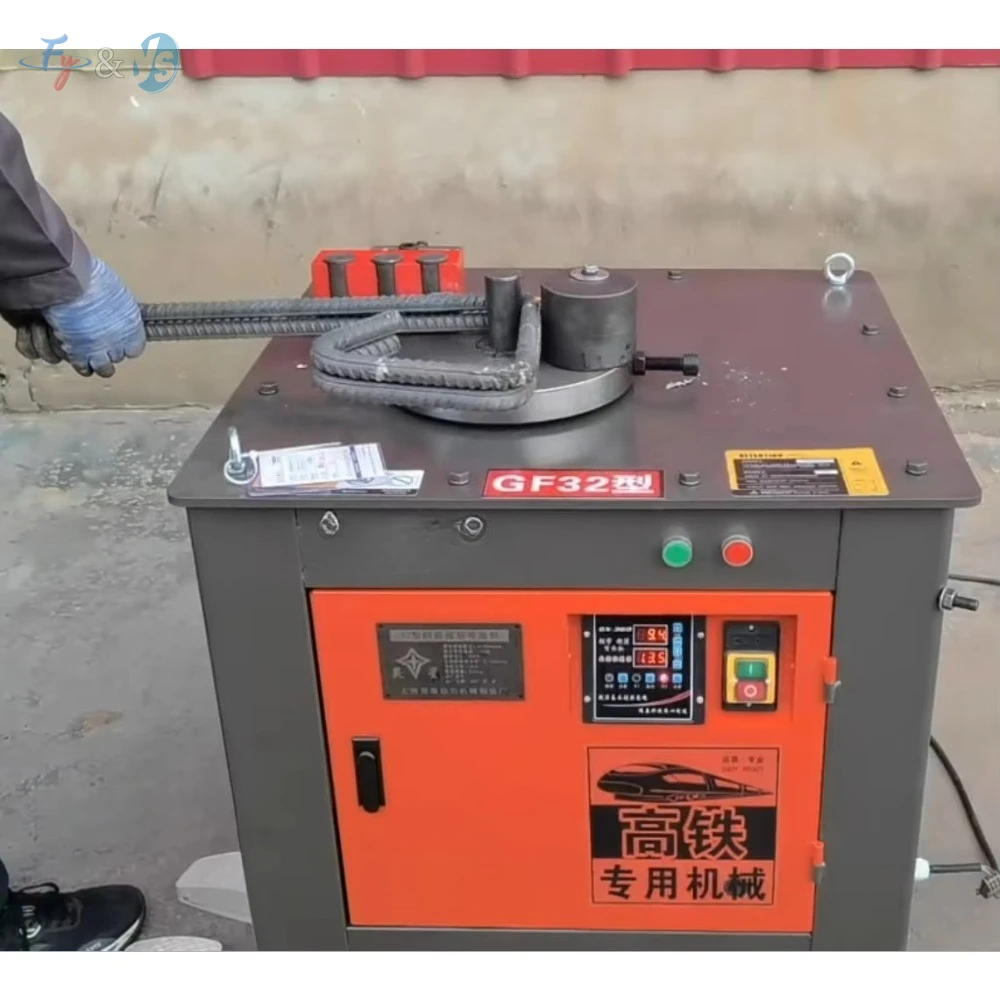 CNC Automatic  Portable Steel Bar Bender – 4-36mm Diameter, Automatic Stirrup/Hoop Rebar Bending Machinery for Construction