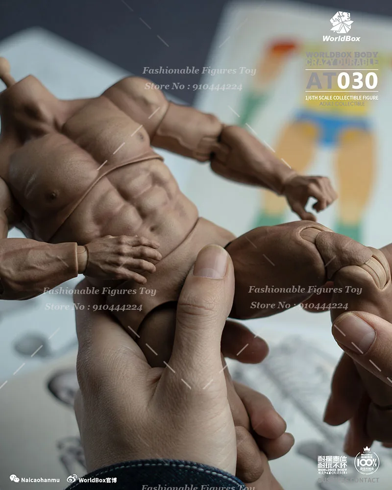 Worldbox AT012 AT016 AT018 AT020 AT044 AT030 AT032 AT042 1/6 mężczyźni silny mięśniowy bojówka wojskowa 12 "figurka żołnierz ciało