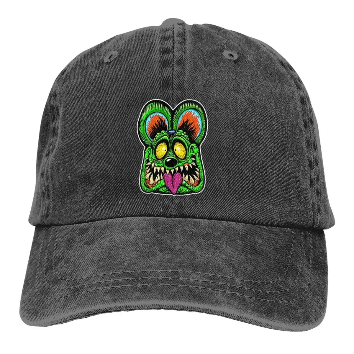 

Scrm-Rat Baseball Caps Peaked Cap Tales of the Rat Fink Cartoon Film Sun Shade Hats for Men