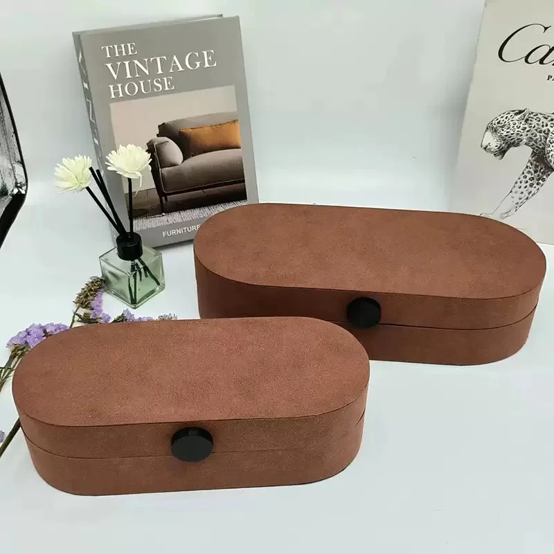 

Modern Creative Leather Jewelry Box And Jewelry Storage Box