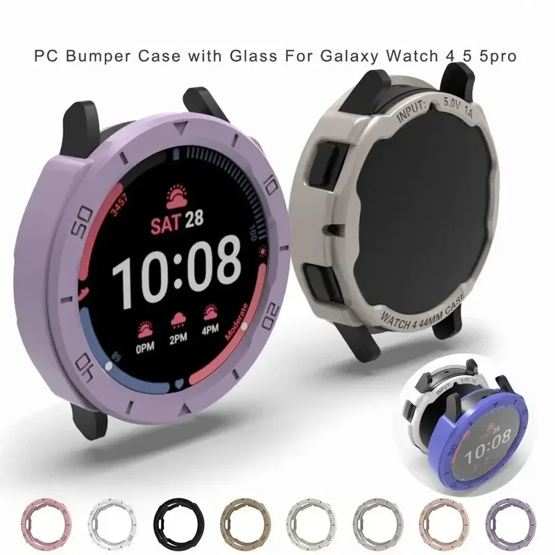 

Screen Protector Cover For Samsung Galaxy Watch 5 4 44mm 40mm Case TPU All-Around Bumper Protective for Galaxy watch5 Pro 45mm