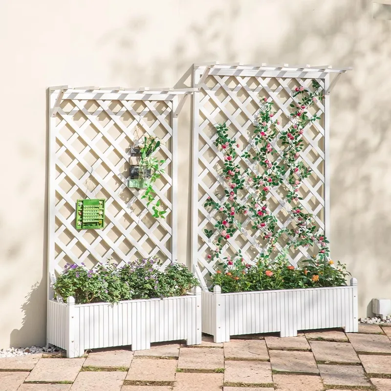 

*/*Открытый двор, консервант, деревянная цветочная коробка, балкон, напольная сетка, украшение для рамы из виноградной лозы, уличная перегородка, цветок Sta