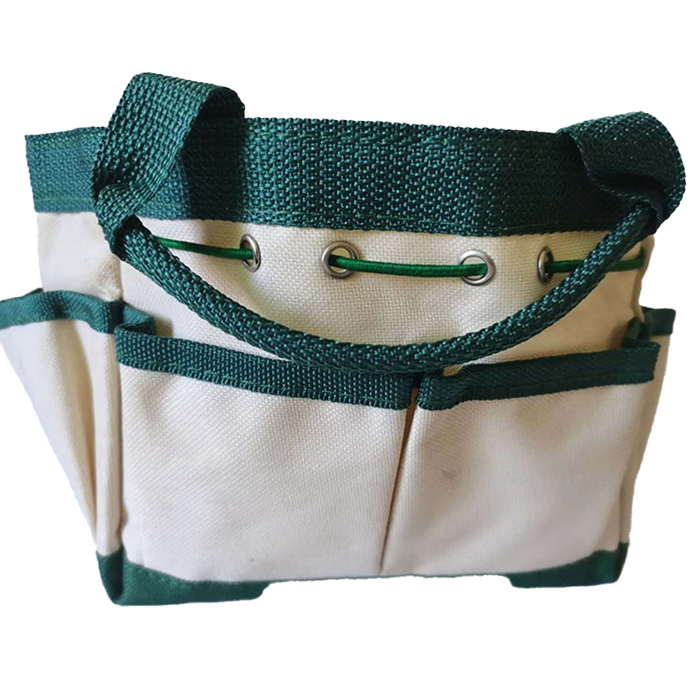 Garden Tool Bag Oxford Cloth Flower And Grass Storage Bag 31*15*26cm Garden Tool Bag for versatile And Multi-functional