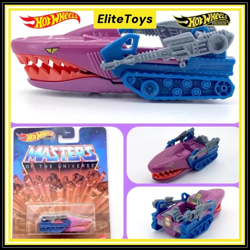 

Hot Wheels Premium Car Masters Wind Raider Land Shark Alloy Collectible Toys 1/64 Diecast Mini Simulation Model Vehicle Boy Gift