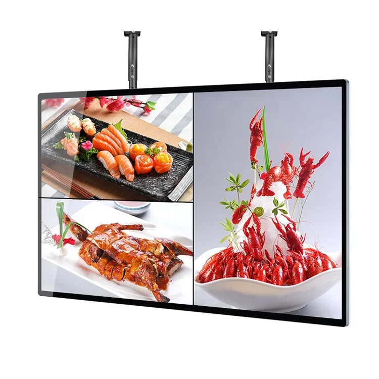 43 inch Factory Direct Supply Wall Mounted LCD Advertising Screen with USB Android OS advertising video player