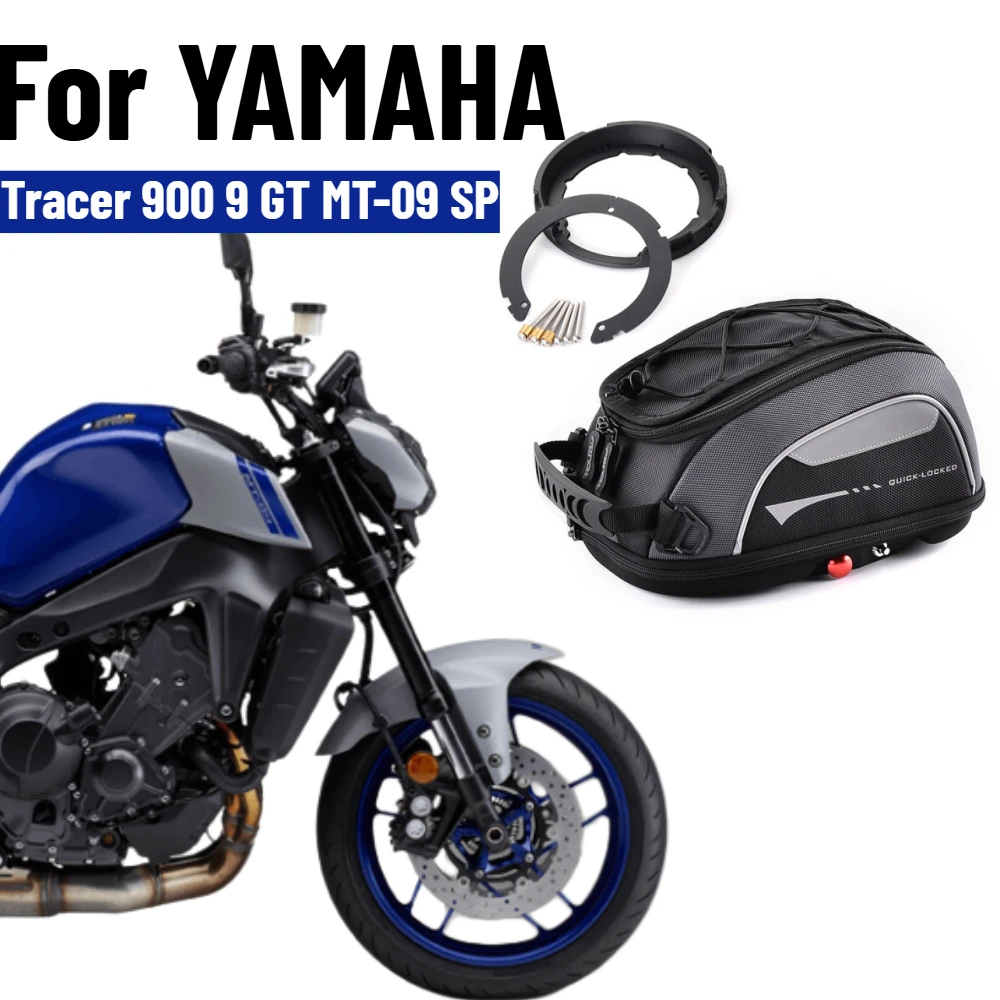 For Yamaha Tracer 900 9 GT MT-09 SP MT09 Tracer 9GT 900GT 9/900/GT FZ-09 FJ-09 2014-2024 Tank Bag Quicklock Adapter Luggage Bags