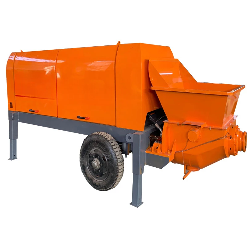 Kleiner Diesel-Betonpumpenmischer