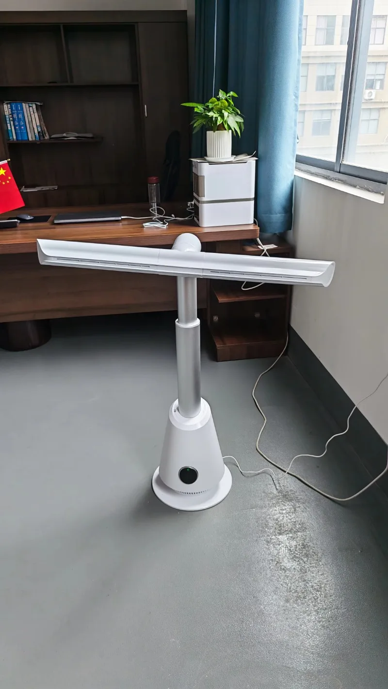 New Design 360 Degree Rotating Windmill Bladeless Fan Smart Wide Angle Air Circulator Floor Cooling Fan for Home Office