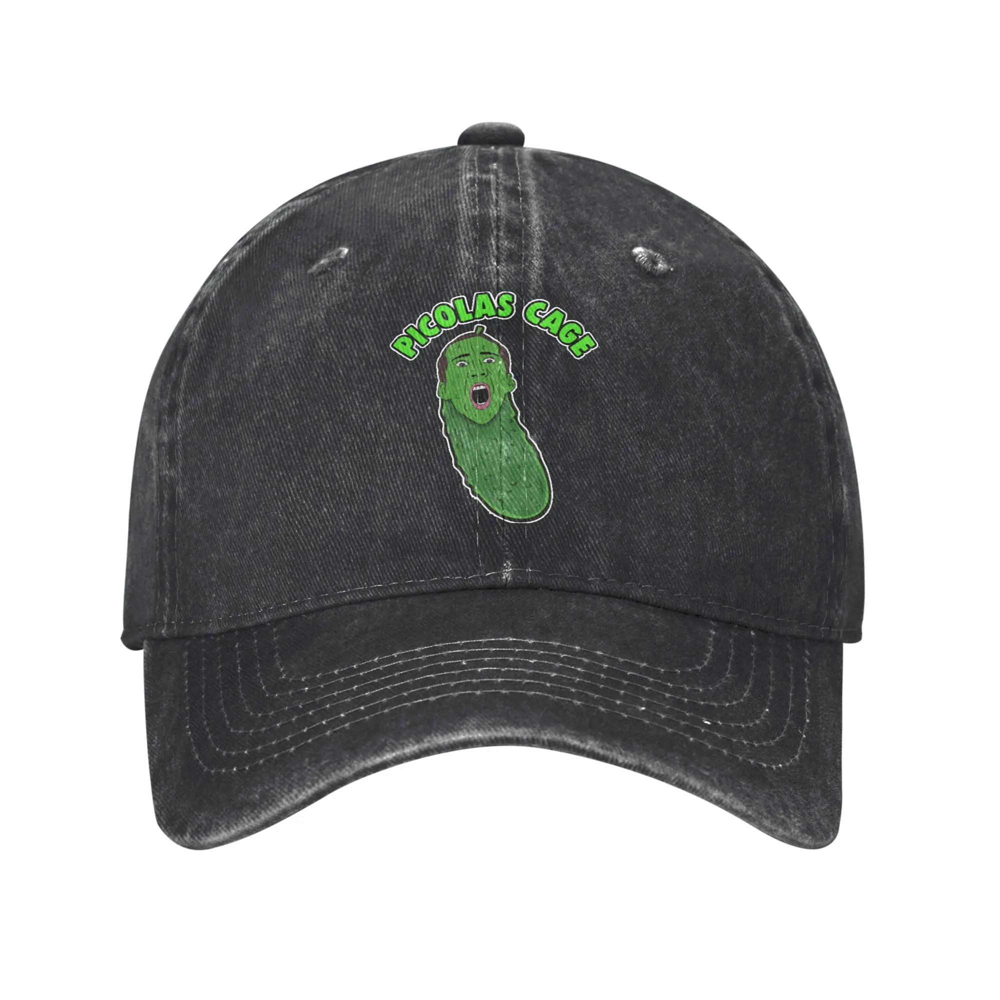 Custom Nicolas Cage Cowboy Hat Women Men Adjustable  Dad Hat Outdoor