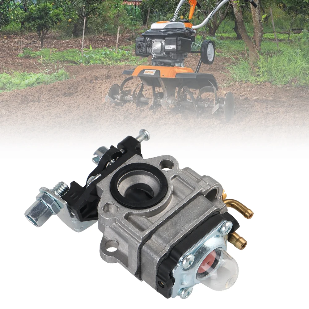 

Карбюратор 11 мм для 40CC 43CC 49CC 2-тактный карманный велосипед, скутер, кусторез, карбюратор, карбюратор для триммера, бензопилы