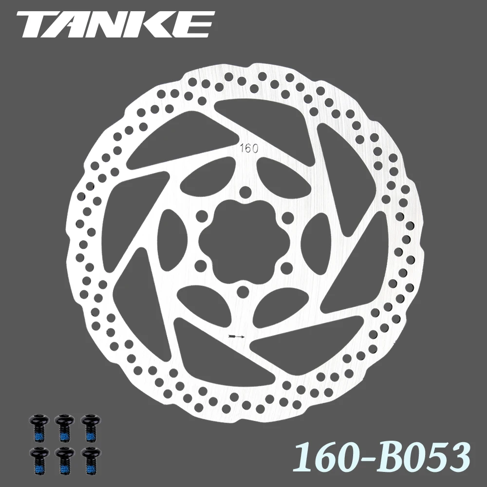 TANKE Fahrrad Scheibenbremse 140 160 180 203 Rotoren mit Schrauben hydraulische Bremse Straße Mountainbike MTB Öl Slick Rotor Fahrradteile