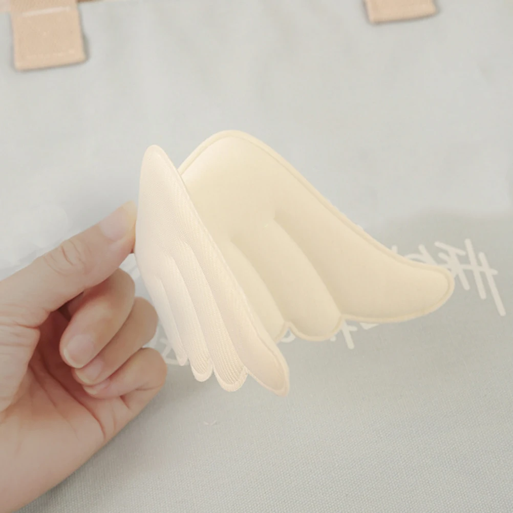 

5Pcs Angel Wing Cloth Appliques Sewing Patch Iron on DIY Accessories White Clothing Embroidery Patches Garment Repair Stickers