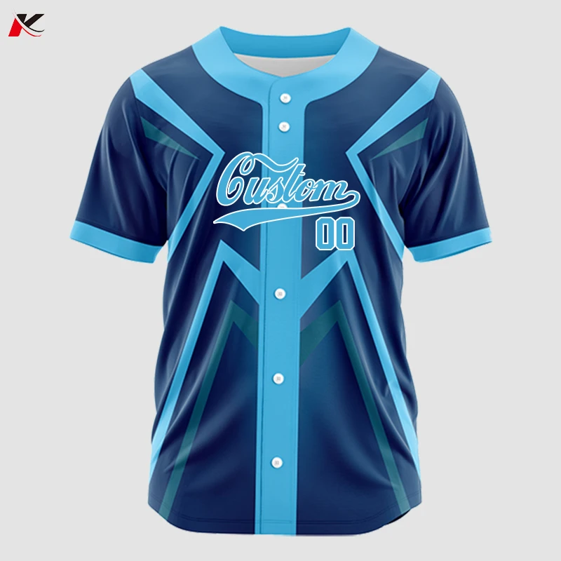 

Custom Full Button Spirit Baseball Jersey Sublimated Team Name Number Baseball Uniform Hip Hop Sportswear T-shirt Men/Women/Kids