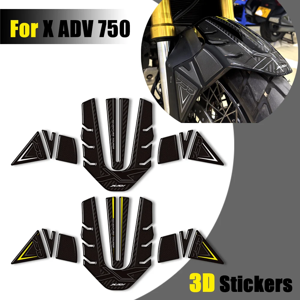 

Protector Stickers Body Fender Shell Fairing Handguard Windshield Decals For Honda X-ADV XADV X ADV 750 Adventure 2025
