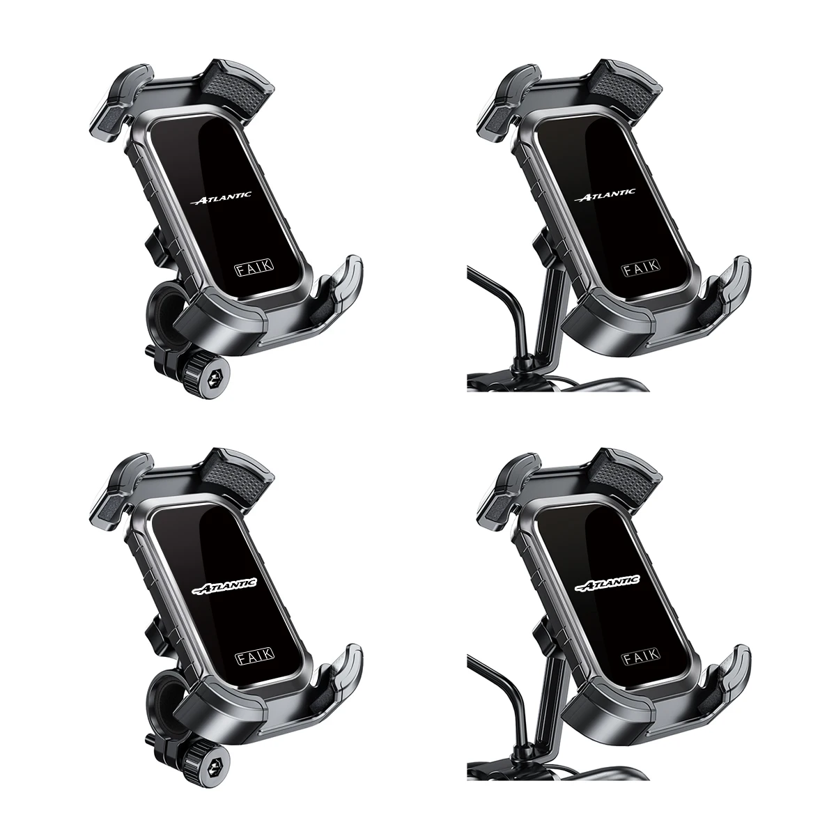 For APRILIA ATLANTIC 125 250 300 400 500 Accessories Motorcycle Handlebar Mobile Phone Holder GPS Stand Bracket