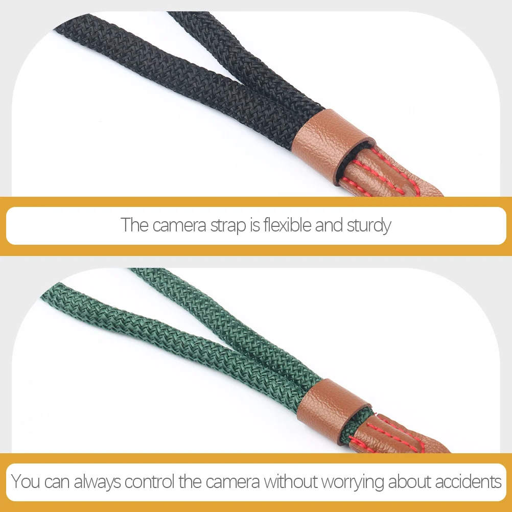 

3Pcs Camera Wrist Lanyard Strong Comfortable Secure Easy Carry Accessory for Photographers Camera Strap Wrist Lanyard