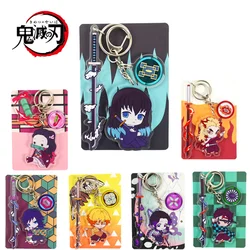 Demon Slayer Acrylic Keychain Muichirou Tanjirou Cartoon Pendant Demon Slayer Action Figure Toy Keychain Student Birthday Gift