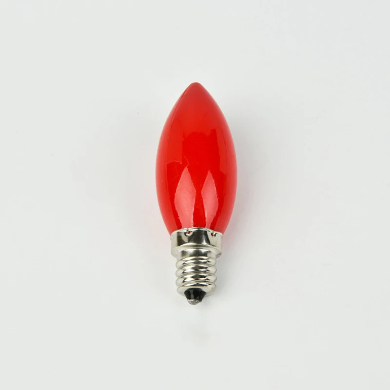 LED Altar Bulb E12/E14 Red Candle Buddha Lamp Temple Decorative Lamp Buddha Bead Decorative Lamp LED Candle Bulb Home Decor New