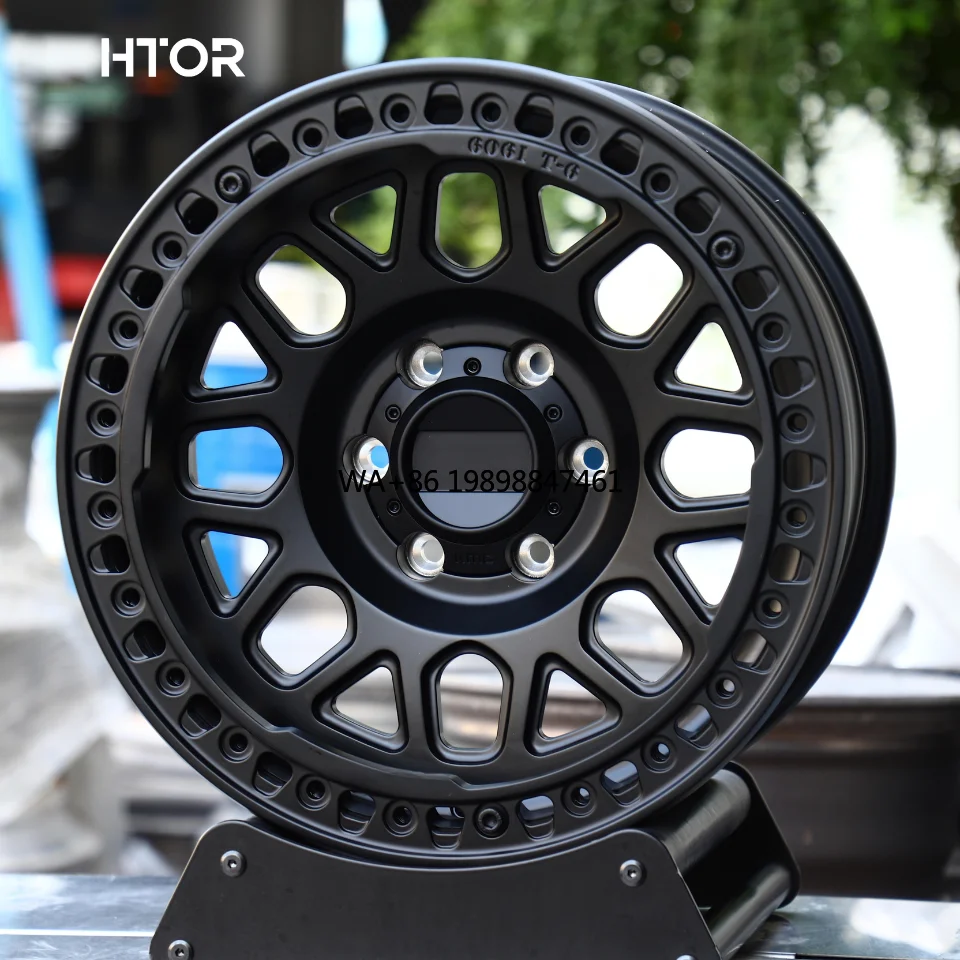 

HTOR Factory 16 17 18 19 20 21 22 Inch 6 Holes 6X135 6X139.7 Beadlock Forged Off-Road Wheels for F150 Silverado Grand Wagoneer