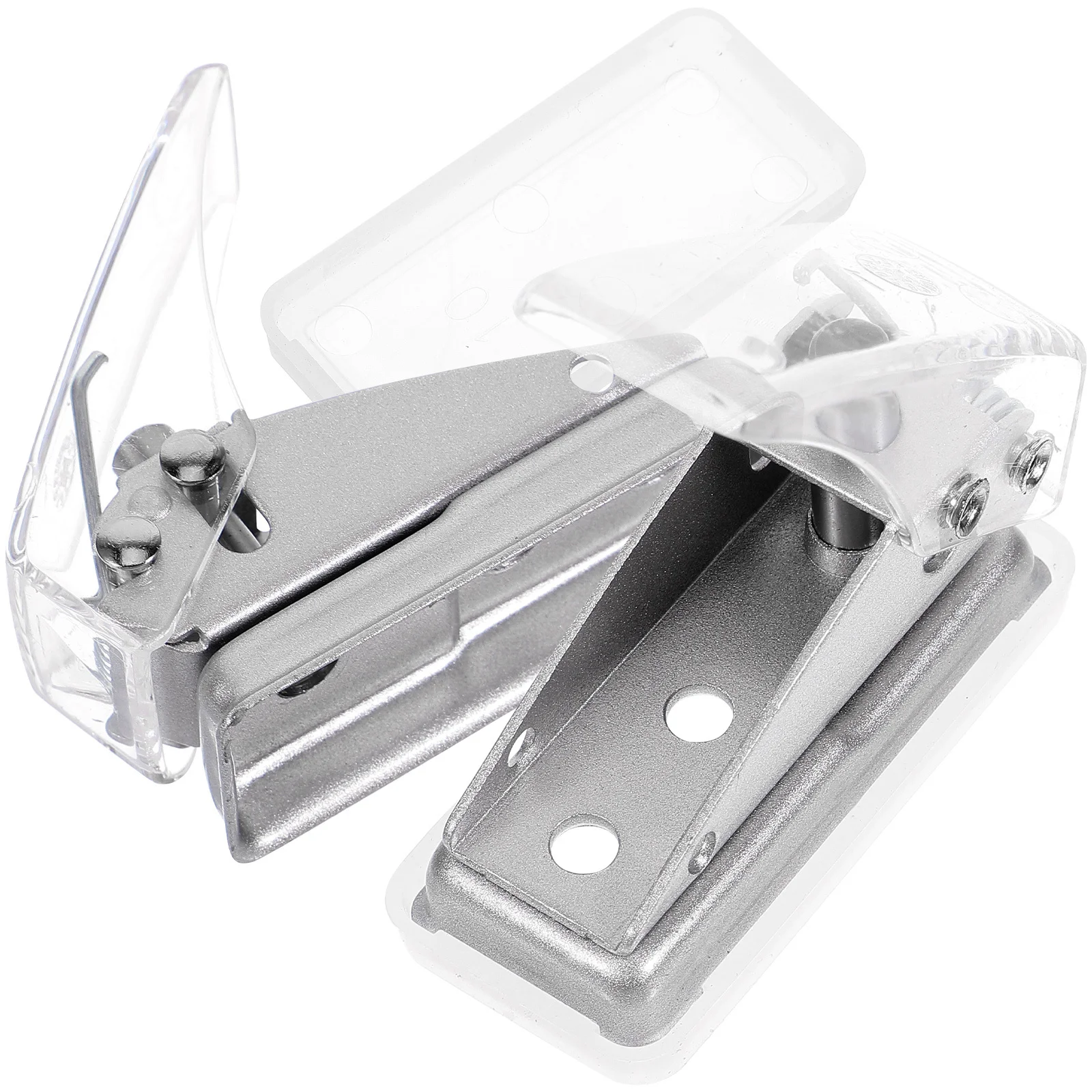 2 قطعة ثقب واحد للحرف الورقية ، أداة خرامة مثلثة محمولة ، مجلد سجل القصاصات ذاتية الصنع ، مستلزمات المكتب خرامة أوراق فضفاضة