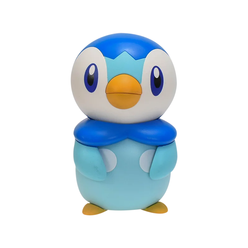 Pokemon PVC Model Toys Piplup Eevee Action Figure Classic Cartoon Figurine Hello Robot Series Cute Interactive Toys Kids Gift