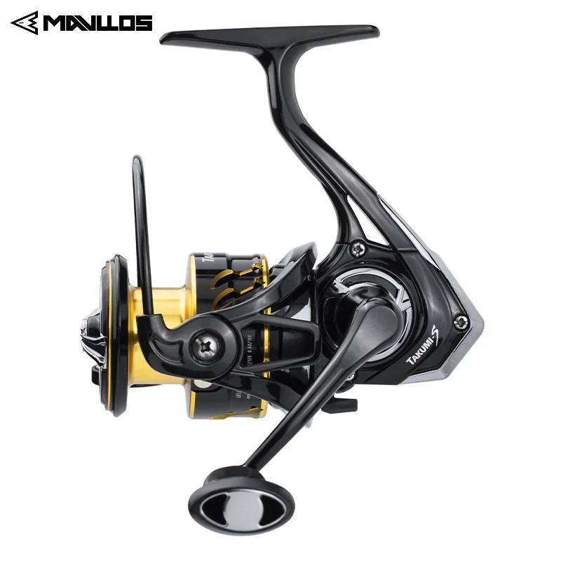 

Mavllos TAKUMI Bass Spinning Fishing Reel Drag Power 10KG Ratio 5.2:1 6 Bearings Saltwater Trout Spinning Reel For Carp Fishing