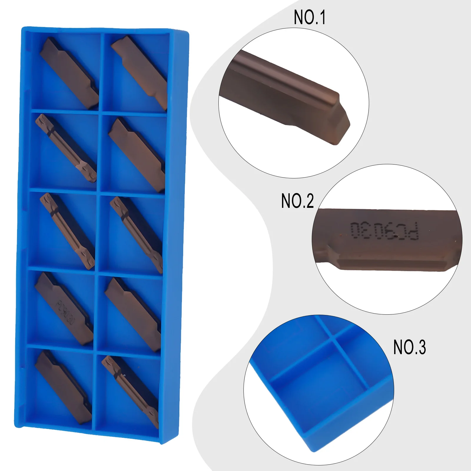 Il più nuovo pratico di alta qualità di vendita caldo 9030 parti di rivestimento PVD lama utile supporto MGEHR di finitura/semilavorazione