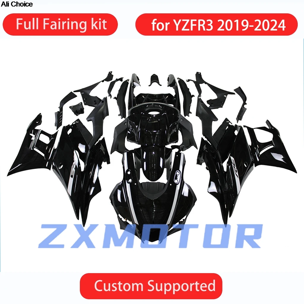 

Fairing kit Fit for YAMAHA YZFR3 2019 2020 2021 2022 2023 2024 Motorcycle Customized Prime Fairings YZF R3 19-24