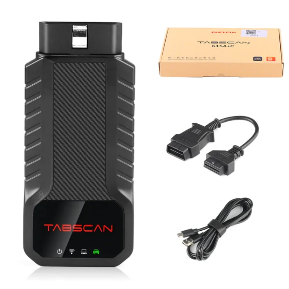 TabScan 6154+C Handheld Diagnostic Device For Portable Diagnosis to Read/Clear DTCs, Used With OBD GO APP,