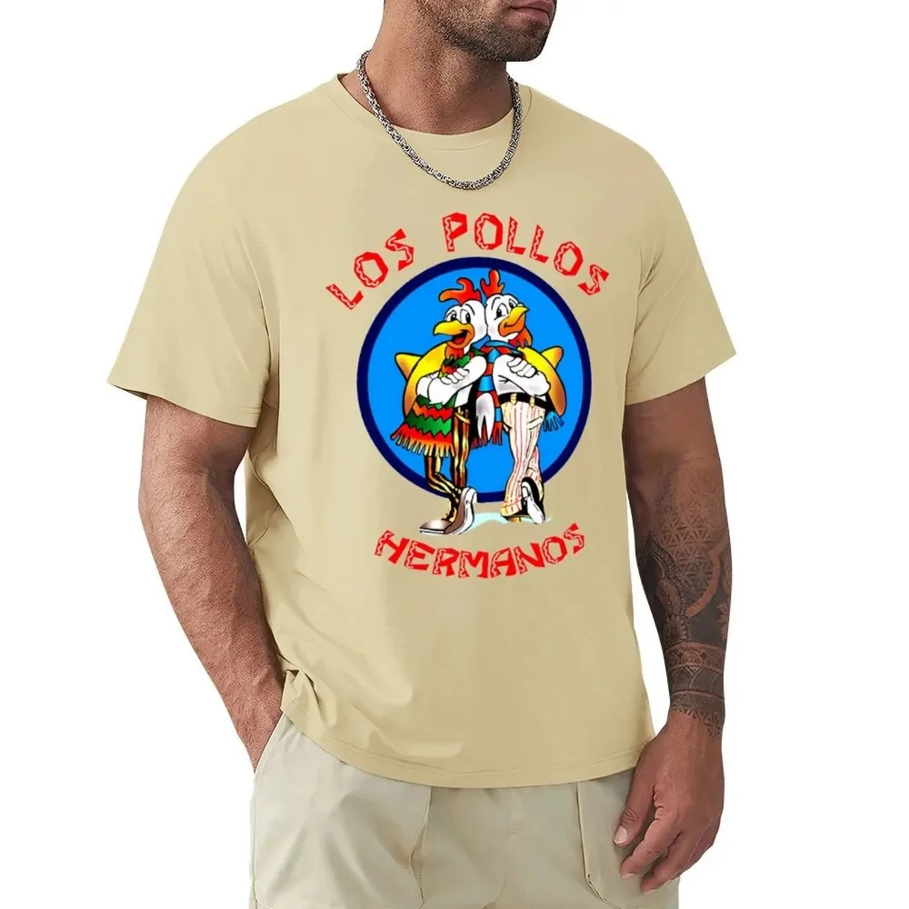 Fashion Breaking Bad T-Shirt LOS POLLOS Hermanos T Shirt Harajuku Short Sleeve T-shirt Cotton Graphics Tshirt Tops