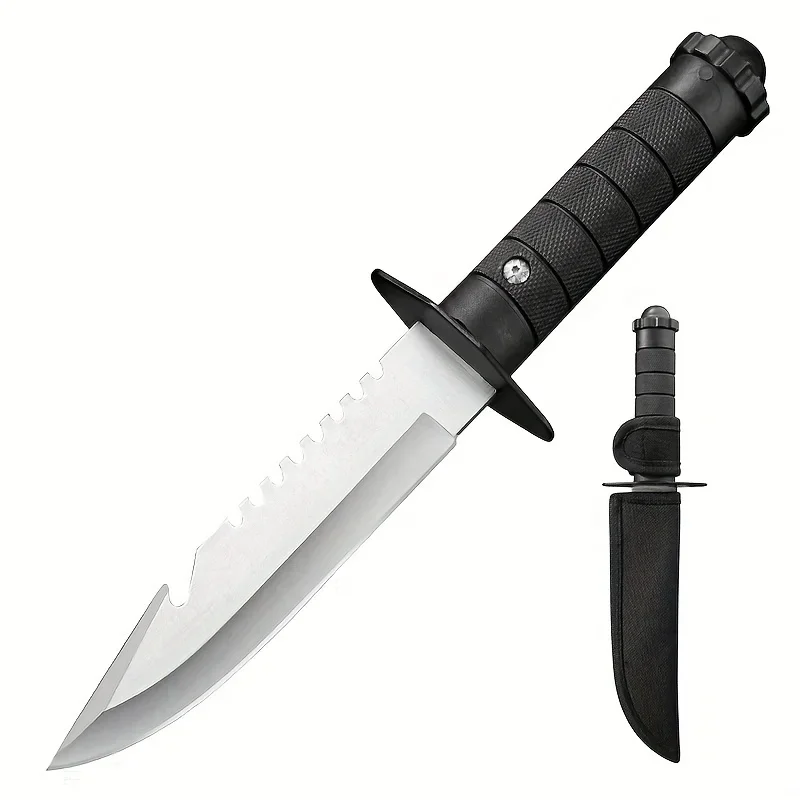 US Outdoor Military Tactical Stainless Steel Fixed Blade Knife Essential Self Defense Combat Camping EDC Outdoor Hunting Tools