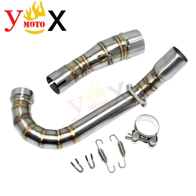 

X-MAX 250 300 Scooter Bike Slip On Header Front Link Exhaust Pipe Middle Pipes Muffler For Yamaha XMAX250 XMAX300 2017-2019 2018