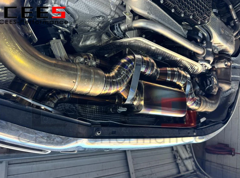 CEES Catback Exhaust System for Porsche 911 Carrera 992 3.0T 2019-2024 Valved Sport Muffler Exhaust Pipes