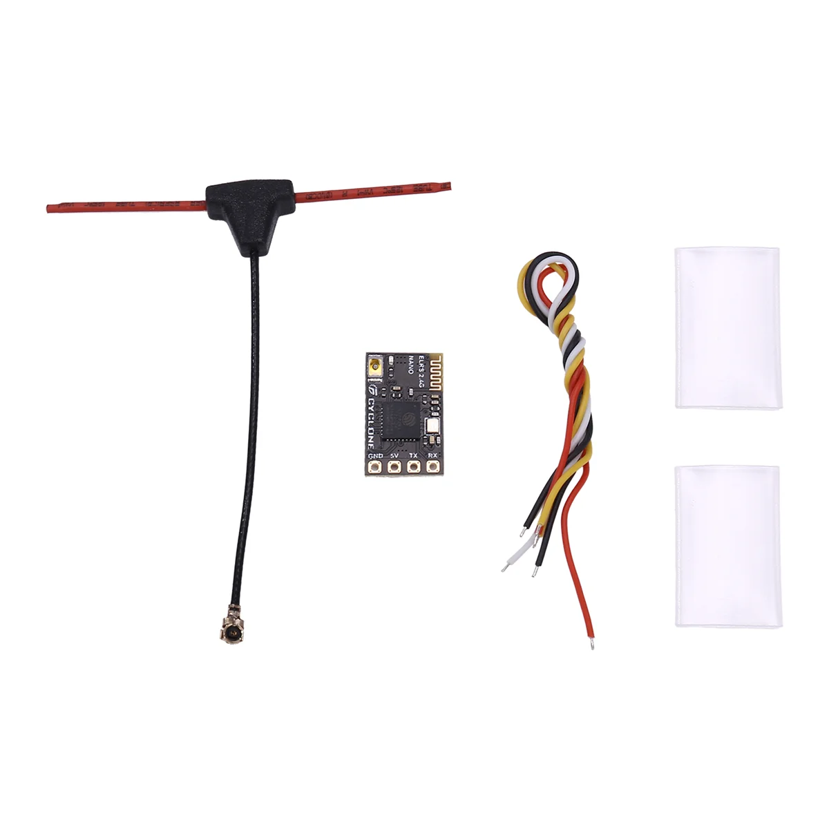 AT-ELRS 2.4GHz NANO ExpressLRS Receiver Long Range Control High-Performance Low Latency Compatible with RC Drone