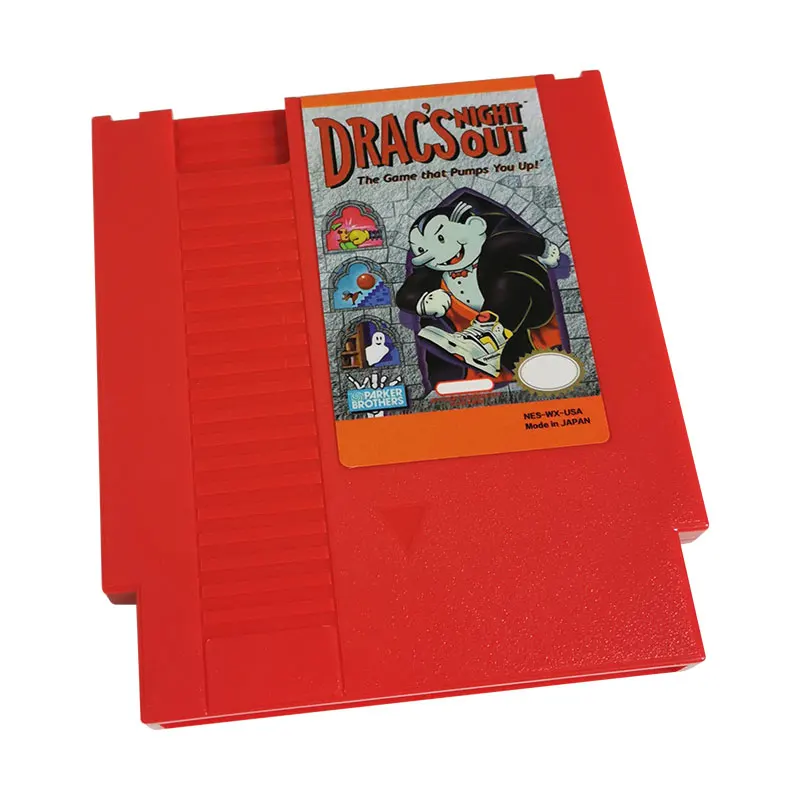 

Retro Video Game - Drac's Night Out - NES Game Cartridge for 72 Pins 8 Bit NES Retro Game Console | Region Free