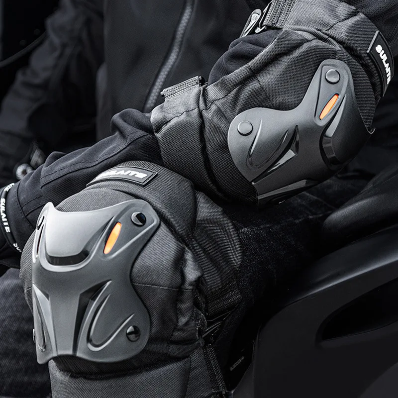 

YJANG 1Pair Motorcycle Knee Elbow Combo Kneepad for Men Protective Sport Guard MTB Racing Motocross Protector Gear Motocicleta