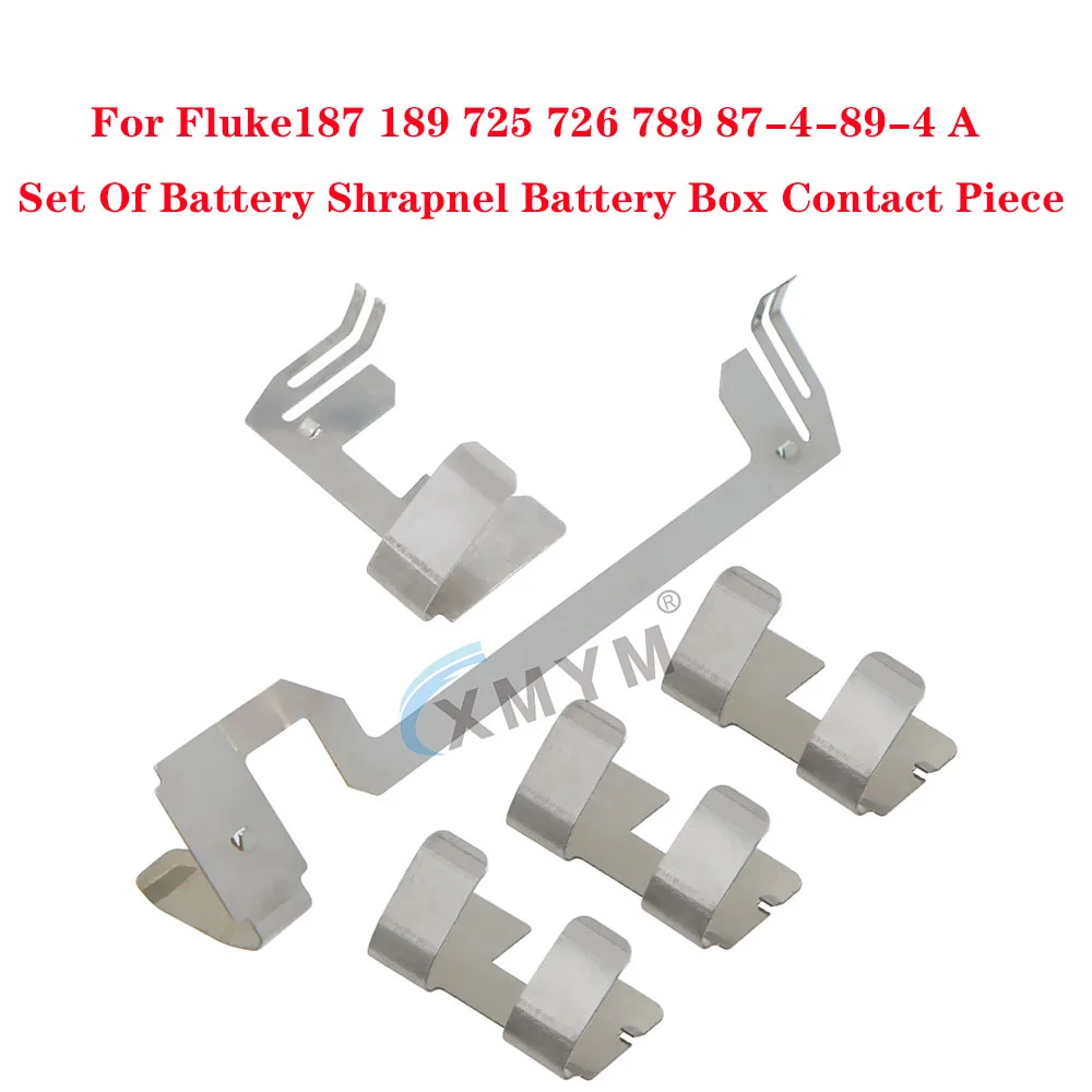 For Fluke 187 189 725 726 789 87-4-89-4 A Set Of Battery Shrapnel Battery Box Contact Piece