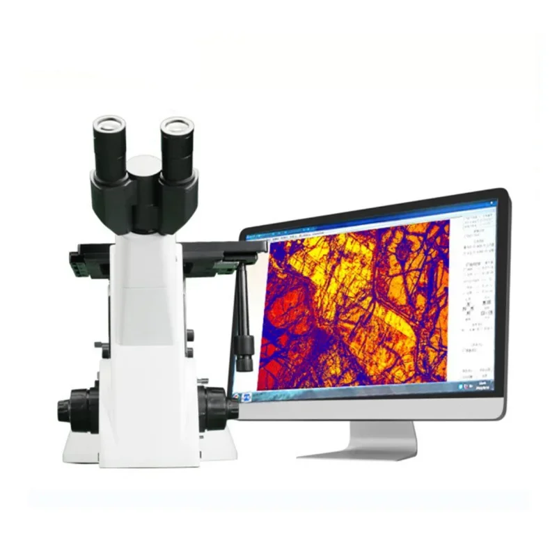 Manual inlay machine Metallographic measuring microscope Double disc polishing machine Metal cutting instrument