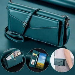 For Xiaomi Redmi Note 13 14 15 Pro Plus 5G 4G Crossbody Leather Wallet Case For Redmi Note 13 14 15 Pro 14S 13C 14C Luxury Cover
