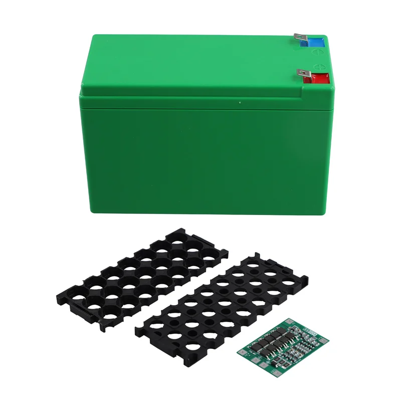 

Top-12V Lithium Battery Storage Box 18650 Battery DIY Packs Case 3S40A ABS Battery Shell Holder