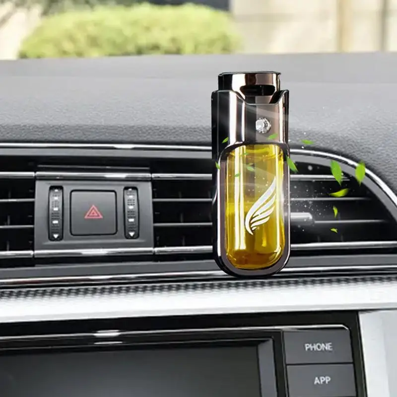 Car Scents Air Freshener Small Car Scent Diffuser Car Smell Air Freshener Stable Car Fragrance Aromatherapy Auto Perfume