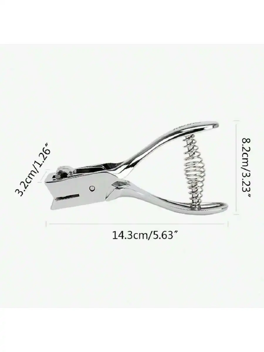 3*15mm Forma Ovale Perforatrice Manuale PVC Card Punch Slot Perforatrice Photo Badge Tag Card Making Strumento di Scrapbooking Ufficio Statio