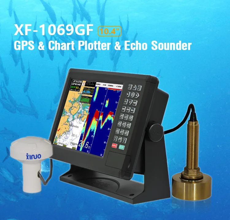 Echo Sounder for Fishing boat & Ships Echo Soundeur Combo