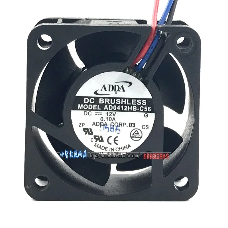 ORIGINAL AD0412HB-C56 12V 4020 40*40*20mm NOVO RADIADOR DE VENTILADOR DE REFRIGERAÇÃO