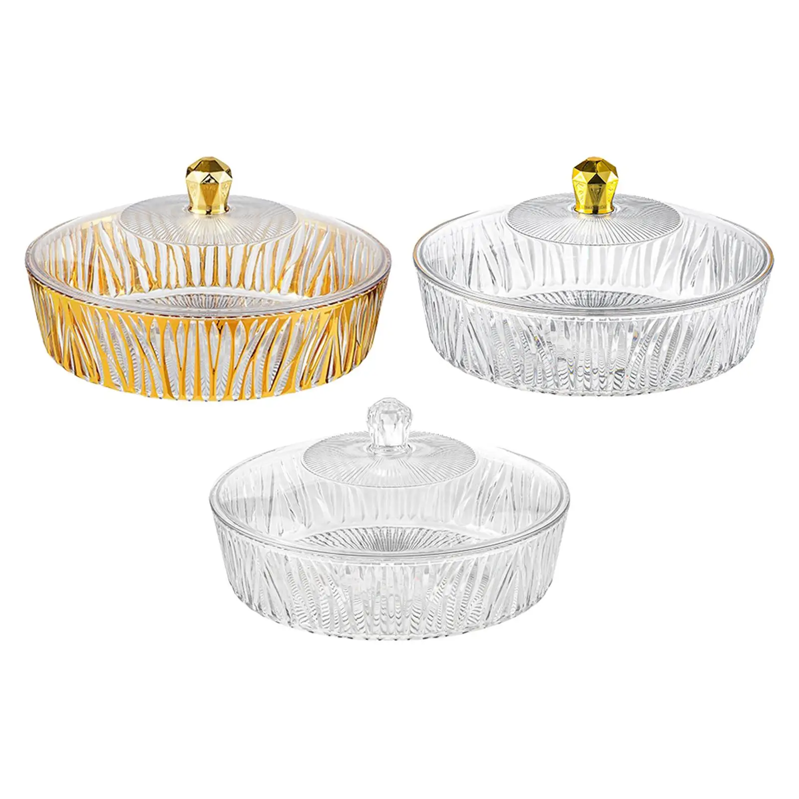

Pastries Tray Snack with Dome Clear Multifunctional Decor Practical Serving Tray for Party New Year Kitchen Holidays Festivals