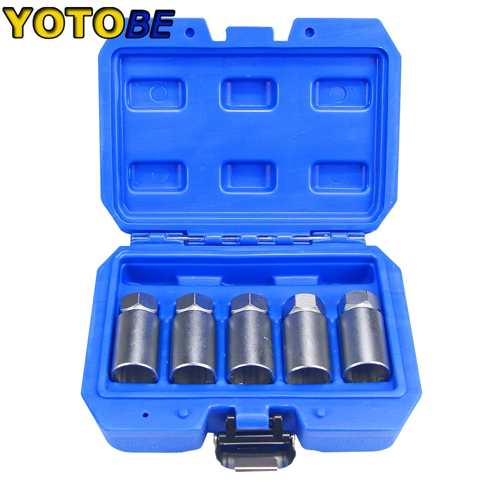 5Pcs Wheel Lock Key Removal Kit For Tesla Model 3, Model Y ,Model X ,Model S Lug Nut Anti-Theft Wheel Lock Removal Tool Set