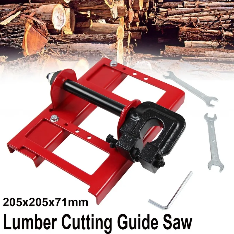 

Lumber Cutting Guide Steel Timber Tuff Chainsaw Attachment Saw Cut Guided