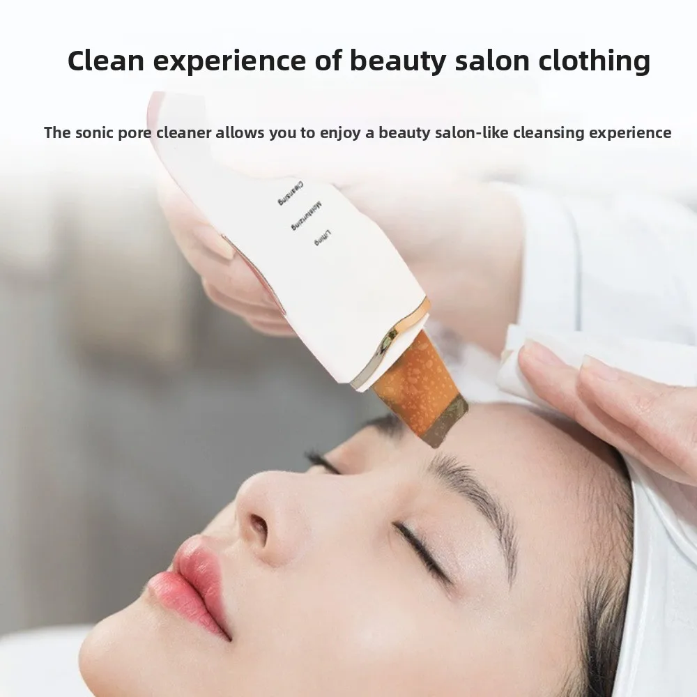 Épurateur de peau ultrasonique à vibrations profondes, nettoyeur Facial Rechargeable à ions ultrasoniques, dissolvant professionnel de tête noire, soins de la peau