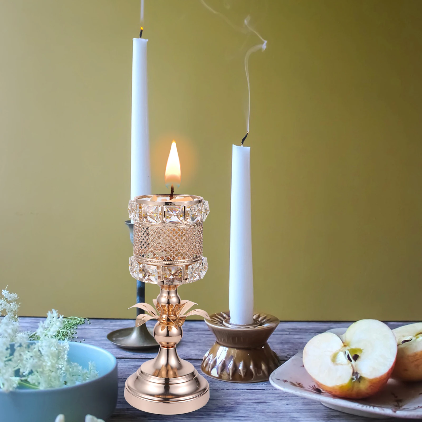 

Crystal C Tealight Holder St Bedroom Living Room Decor Gifts Home Crafts nament Modern Style