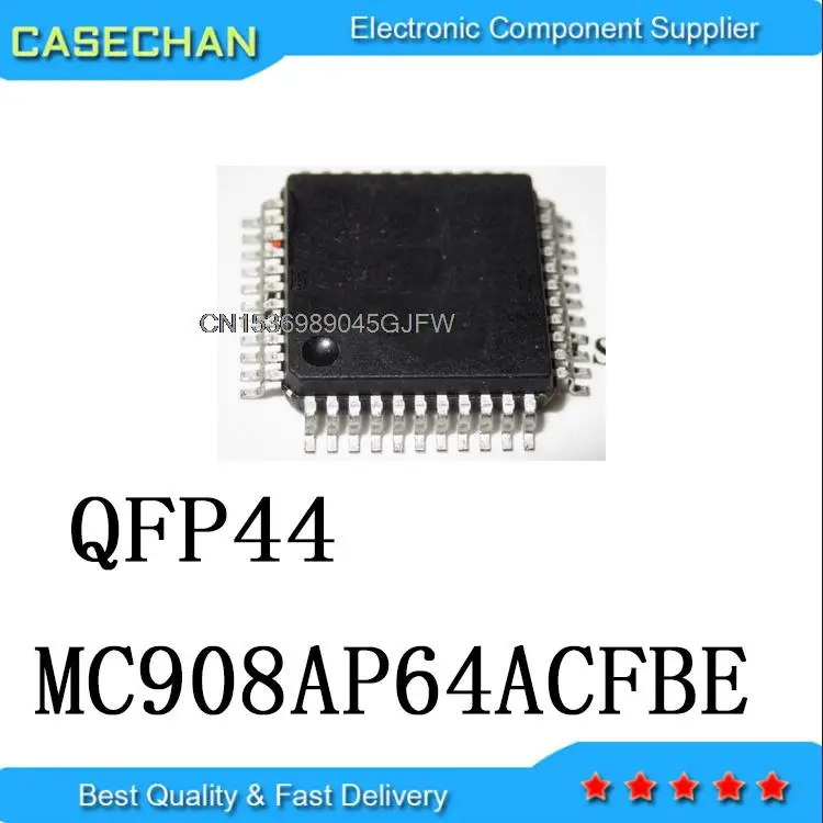 

10PCS New and Original MC908AP64CFBE MC908AP64 MC68HC908AP64CFBE MC68HC908AP64 QFP44 MC908AP64ACFBE